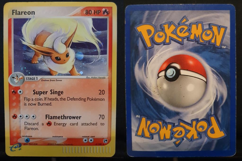 Flareon (SS 5) EX Sandstorm - Singles, Ophalen of Verzenden
