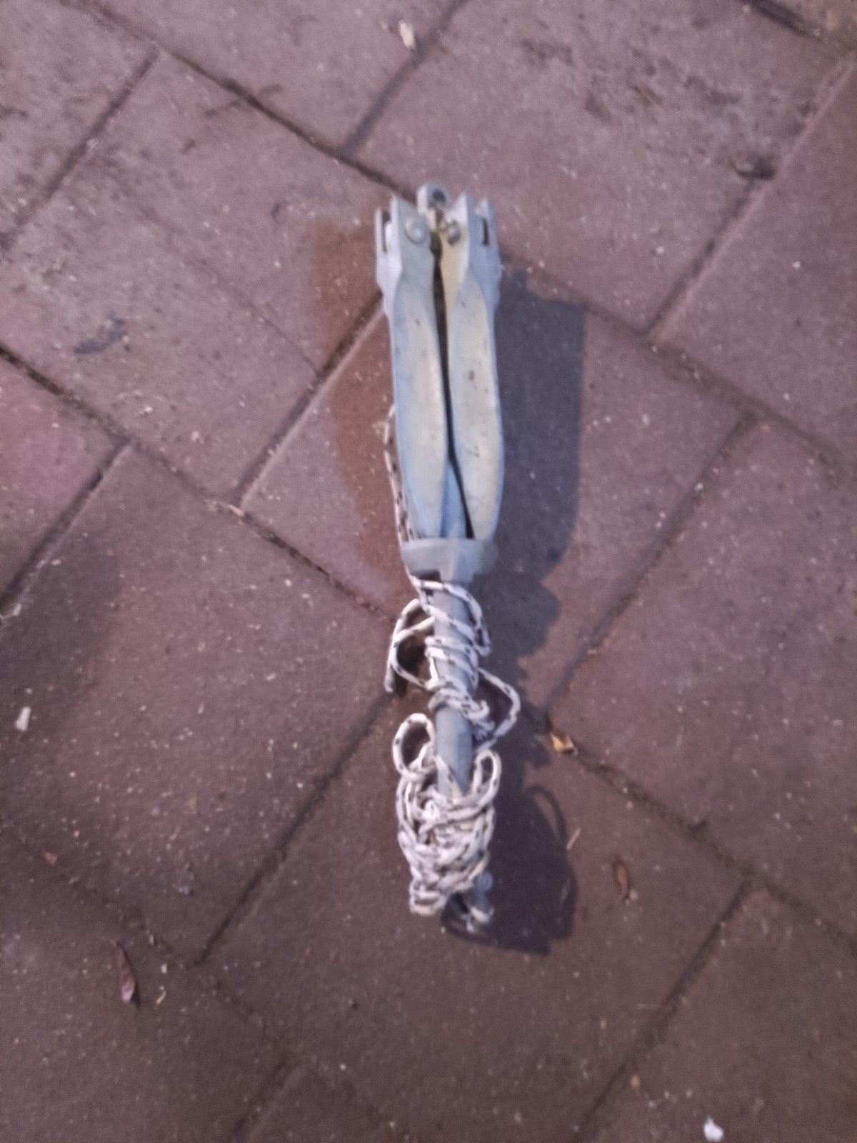 Vlinder anker 8 kilo, Ophalen, Gebruikt, Overige typen