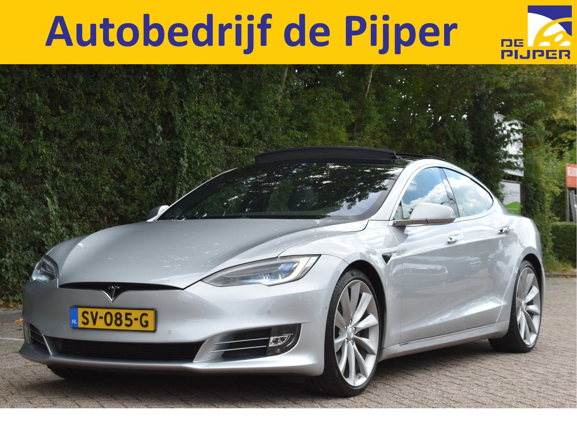 Tesla Model S 75D incl. BTW 334 PK | 4x4 | NL- AUTO | Autopi, Auto's, Tesla, 12 maanden, Gebruikt, Zwart, Model S