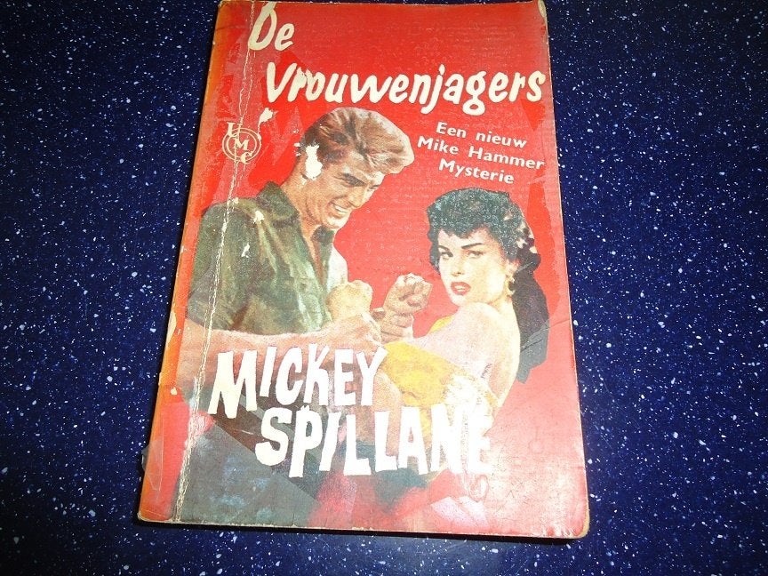 de vrouwenjagers,, door mickey spillane , een mike hammer my, Boeken, Ophalen of Verzenden, Gelezen, Mickey spillane