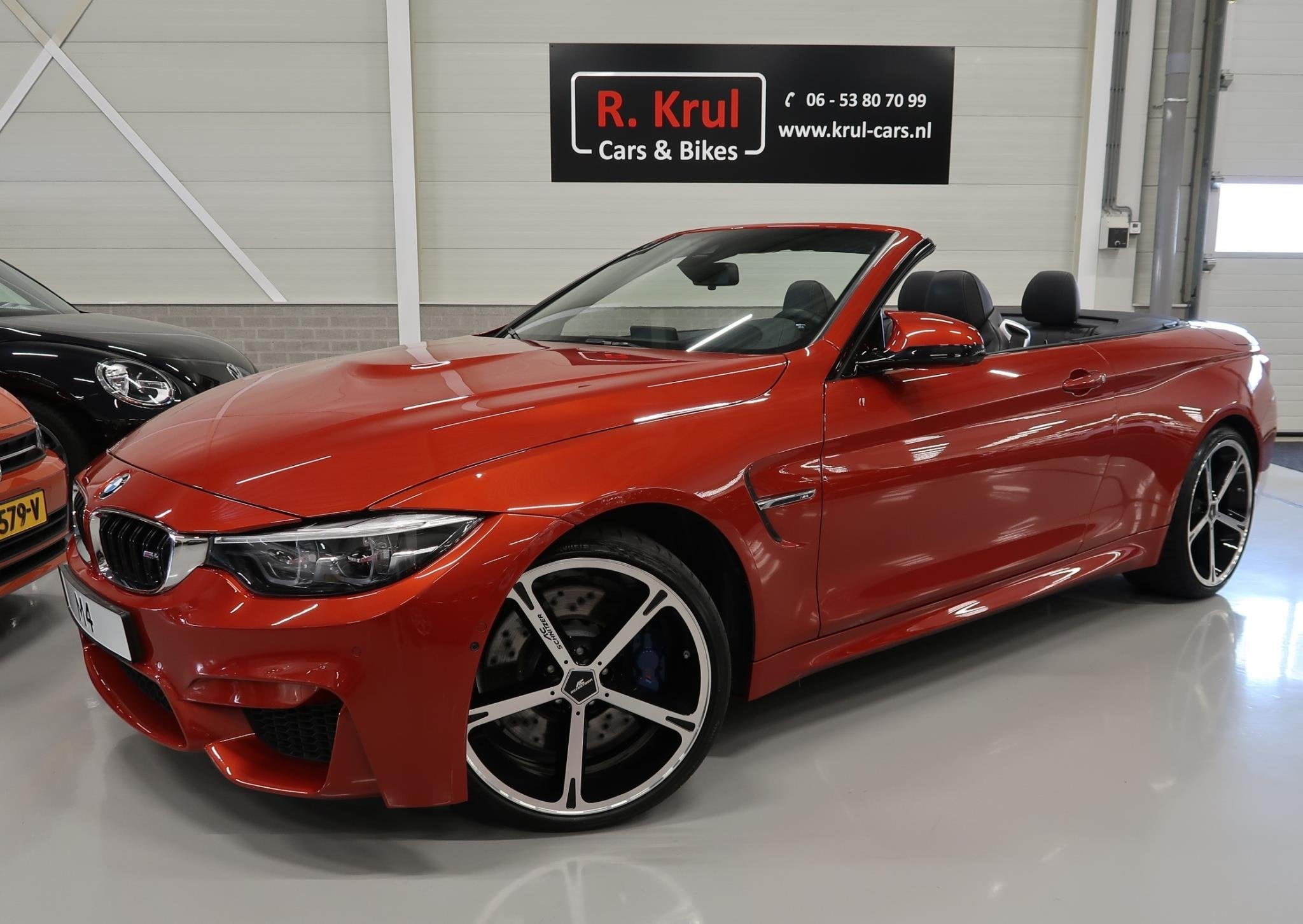 BMW 4-serie Cabrio M4 Sakhir Orange BTW auto 20 inch AC Schn, Automaat, Achterwielaandrijving, Cabriolet, 4 stoelen