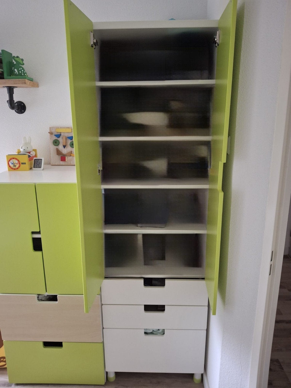 IKEA Stuva kledingkast met lades en planken, Ophalen, Gebruikt, 200 cm of meer, Met lade(s)