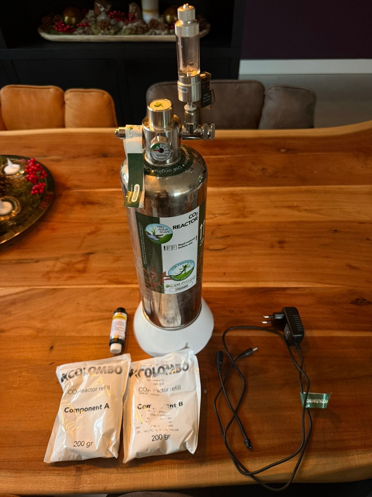 Colombo CO2 reactorset, Ophalen, Gebruikt, CO₂-systeem