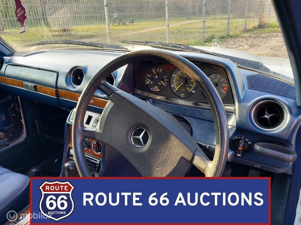 Mercedes-Benz 250 Pullman | 1984 | Route 66 Auctions, Auto's, Overige carrosserieën, Zwart, Mercedes-Benz, Bedrijf