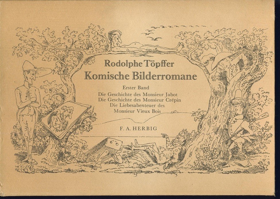 Rodolphe Topffer Komische Bilderromane; 1 + 2, Verzenden, Zo goed als nieuw, Verhalen