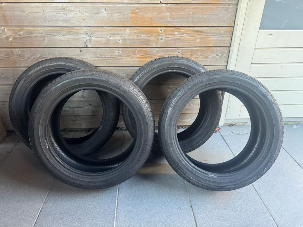 4x 235/45/18 Bridgestone Turanza T005 Zomerbanden 7mm!!, Auto-onderdelen, Banden en Velgen, Ophalen, 18 inch, 235 mm, Band(en)