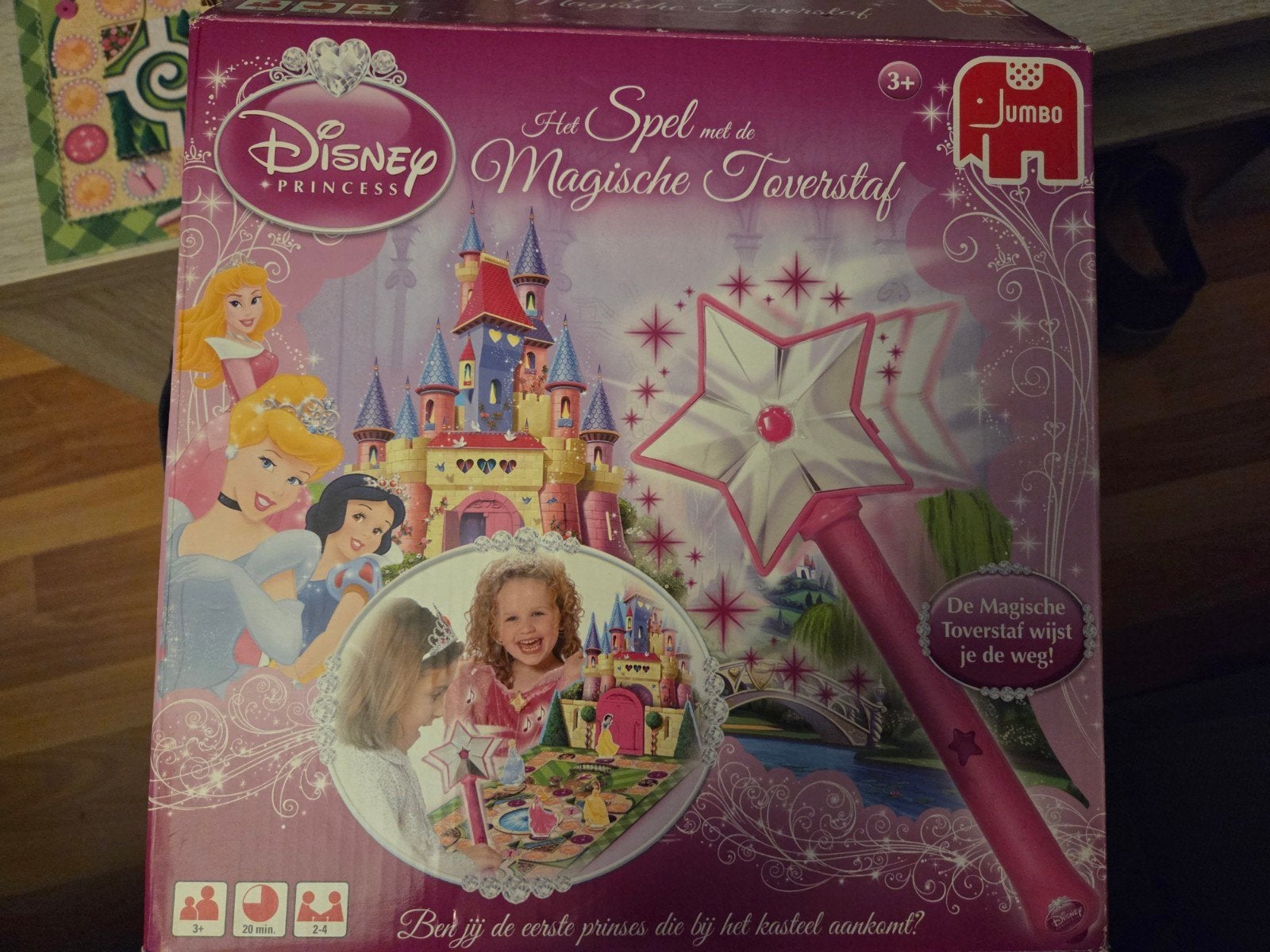 Disney Princess Het Magische Toverstaf Spel Jumbo, Drie of vier spelers, Ophalen of Verzenden, Gebruikt, Jumbo