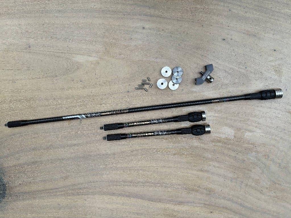 Sanlida stabilisatie Type 700 ES, Sport en Fitness, Handboogschieten, Ophalen of Verzenden, Gebruikt, Recurveboog