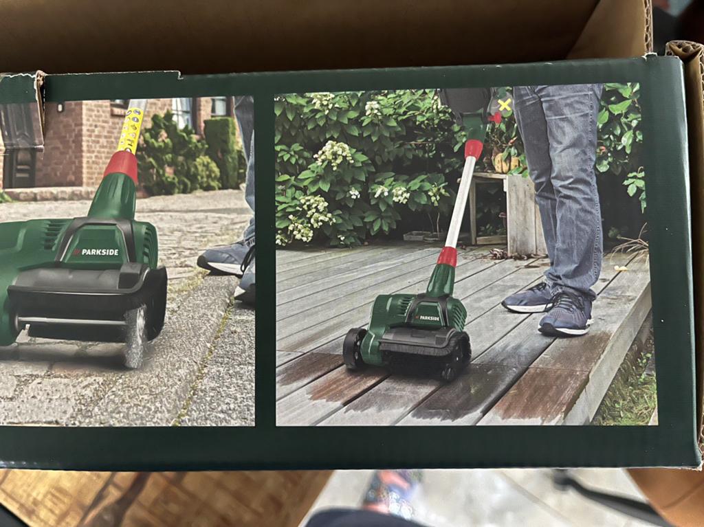 Onkruid verwijderer/ stoep reinigen Parkside, Ophalen of Verzenden, Nieuw, Elektrisch