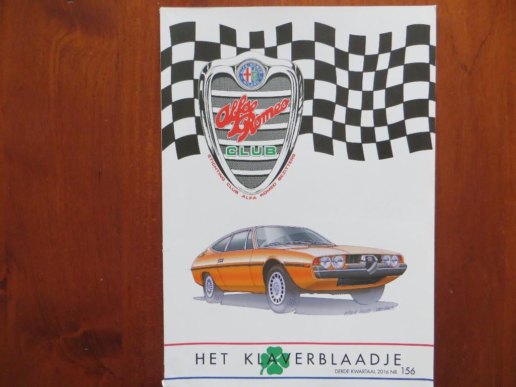 Alfa Romeo Het Klaverblaadje nr 156: Coverstory Concept Cars, Ophalen of Verzenden, Nieuw, Alfa Romeo