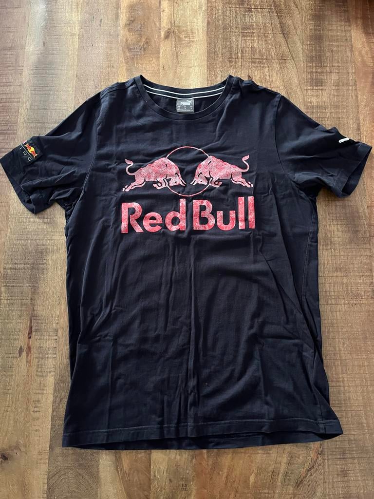 Puma Red Bull Racing T-shirt Maat M, Ophalen of Verzenden, Gedragen, Maat 48/50 (M), Rood