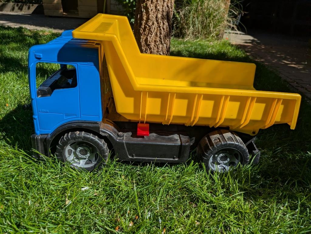 Lena Vrachttruck met Laadbak - Stevig en Duurzaam Speelgoed, Ophalen, Gebruikt