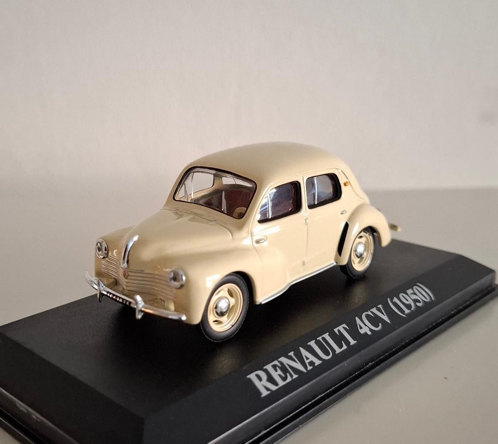 Renault 4 cv - 1950 -, Hobby en Vrije tijd, Modelauto's | 1:43, Ophalen of Verzenden, Nieuw, Auto, Overige merken