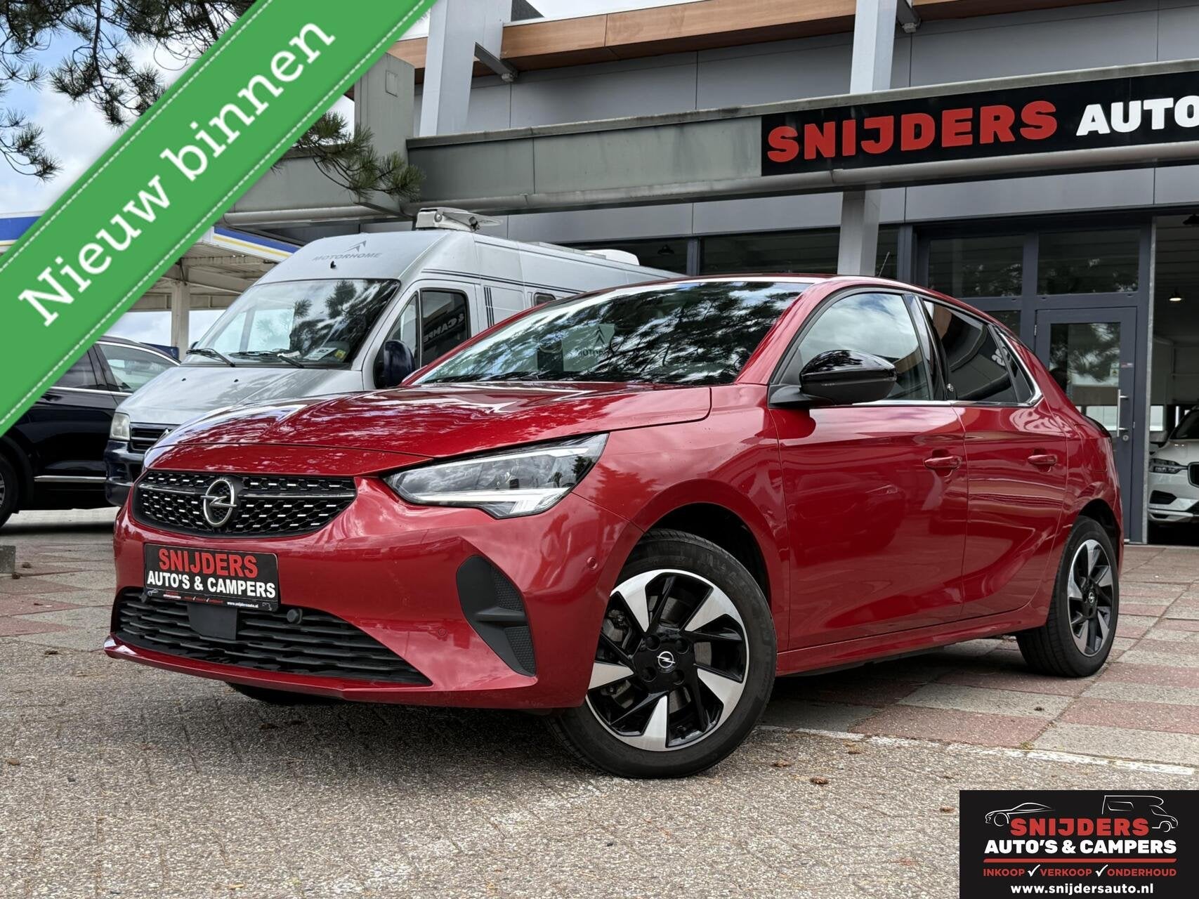 Opel Corsa Electric 50 kWh Elegance met maar 17800 km, Auto's, Opel, 136 pk, Gebruikt, Zwart, Met garantie (alle)