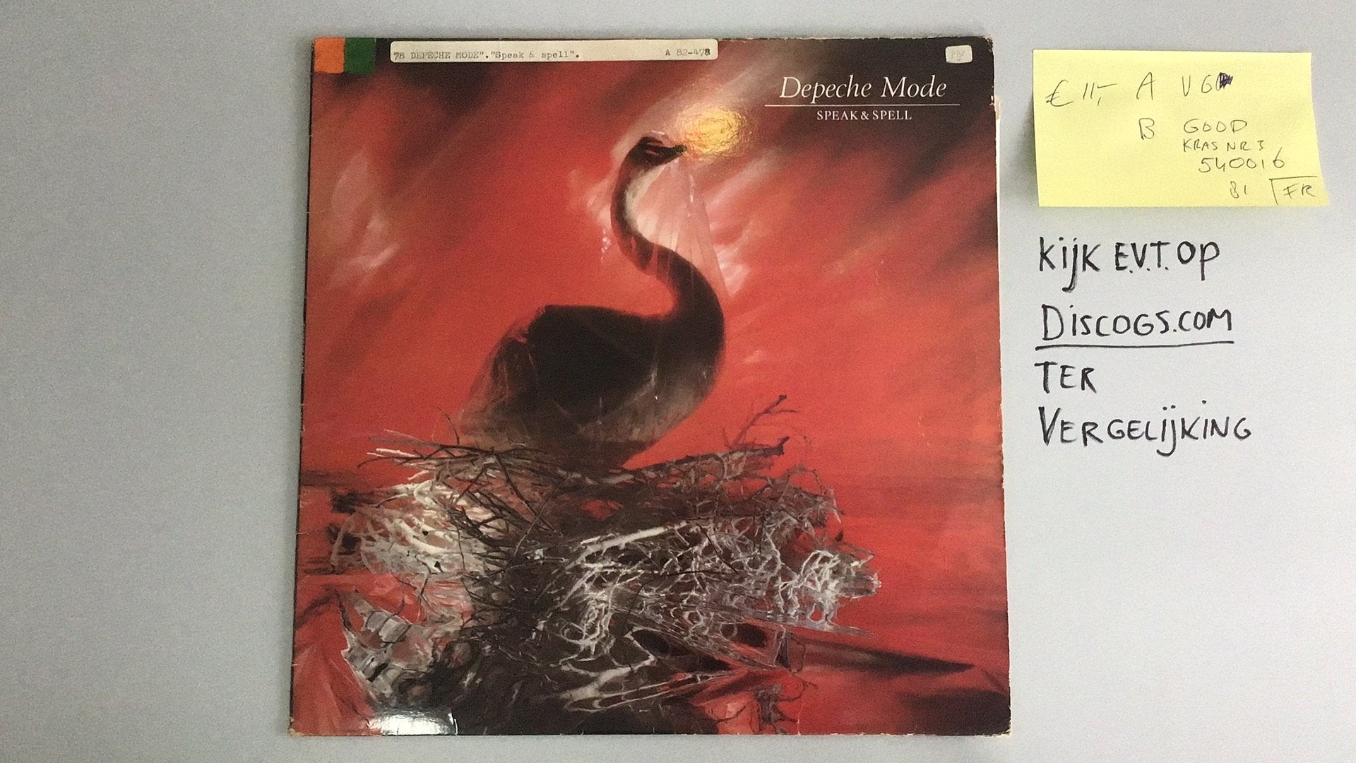 Depeche Mode - Speak & Spell, Ophalen of Verzenden, Gebruikt