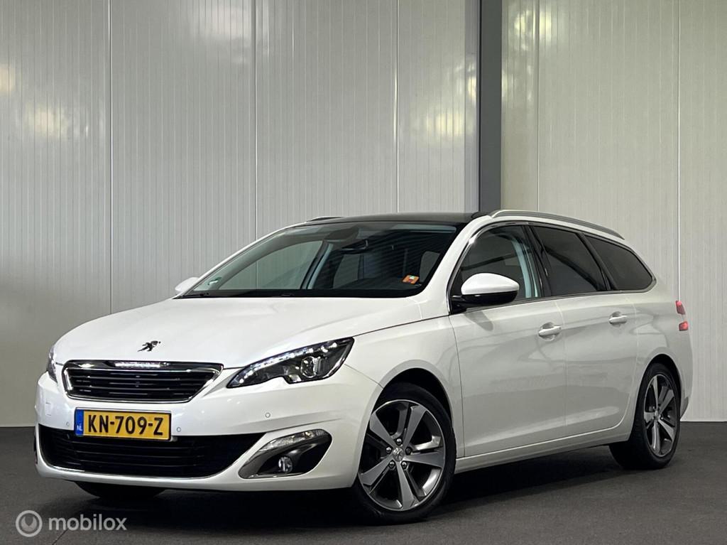Peugeot 308 SW 1.6 BlueHDI AUTOMAAT Premium [ NAP LED leder, USB, Euro 6, 4 cilinders, Wit