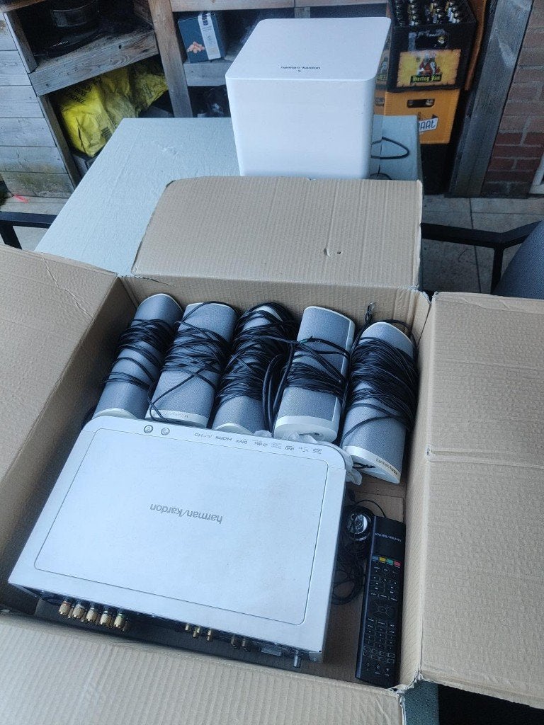 Harman Kardon BDS 570-set, Gebruikt, Blu-ray-speler, 70 watt of meer, 5.1-systeem