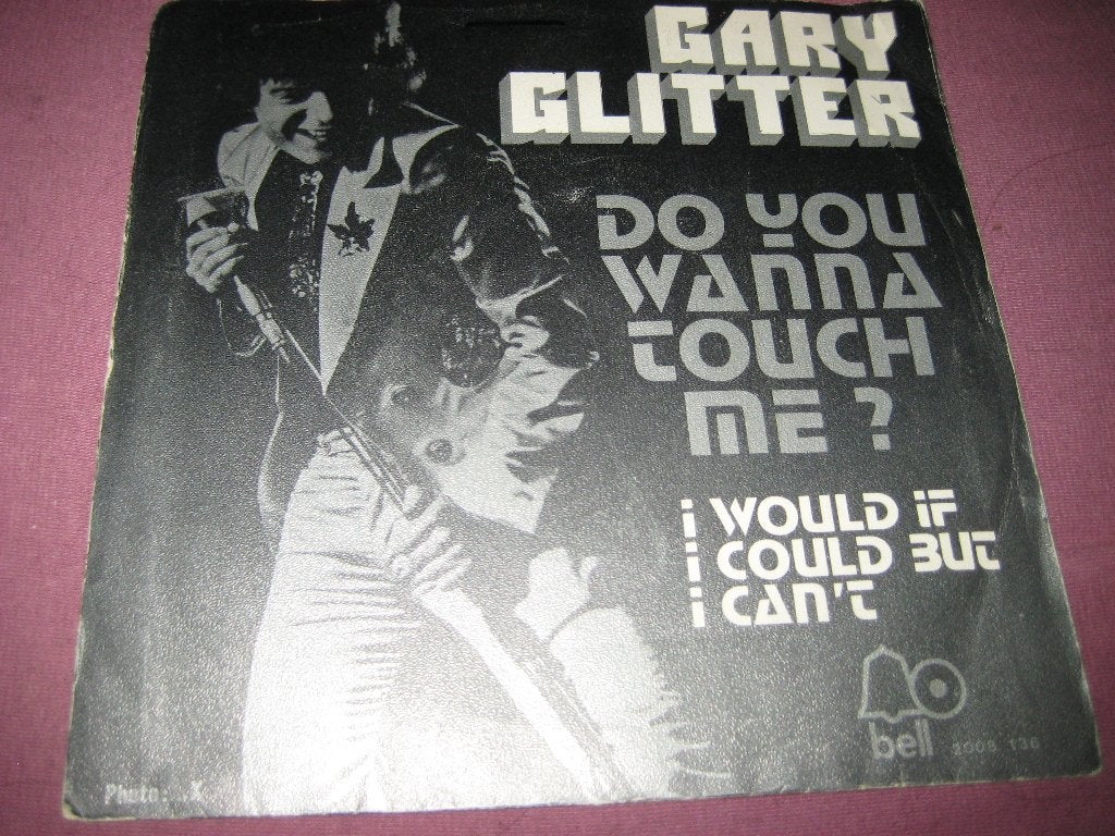 Gary Glitter: Do you wanna touch me (NO97), Cd's en Dvd's, Vinyl Singles, Ophalen of Verzenden, Zo goed als nieuw