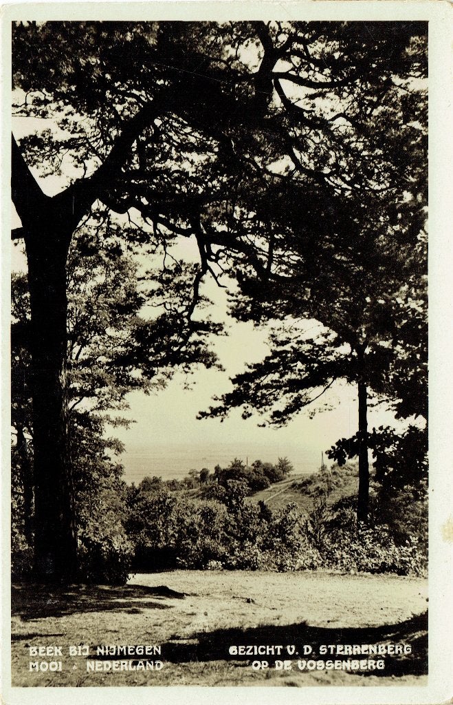 Ansichtkaart Beek (Nijmegen) Gezicht op Vossenberg, Verzenden, 1920 tot 1940, Gelopen, Gelderland