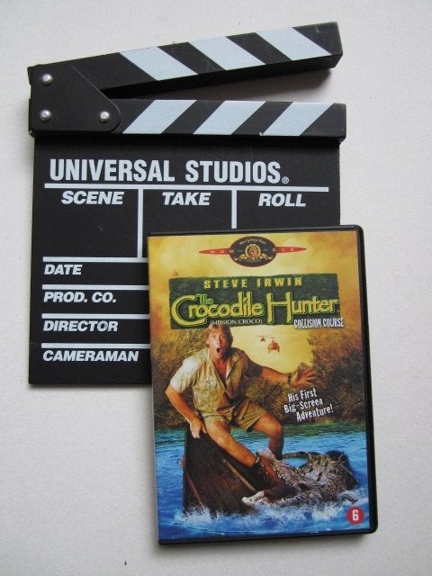 Crocodile Hunter DVD, Vanaf 12 jaar, Ophalen of Verzenden, Zo goed als nieuw