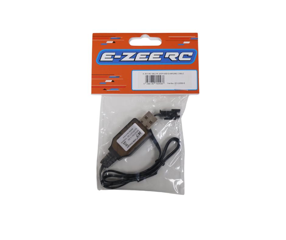 E-ZEE RC WILLYS JEEP USB CHARGING CABLE EZ-G2068-5, Ophalen of Verzenden, Nieuw, Overige schalen, Onderdeel