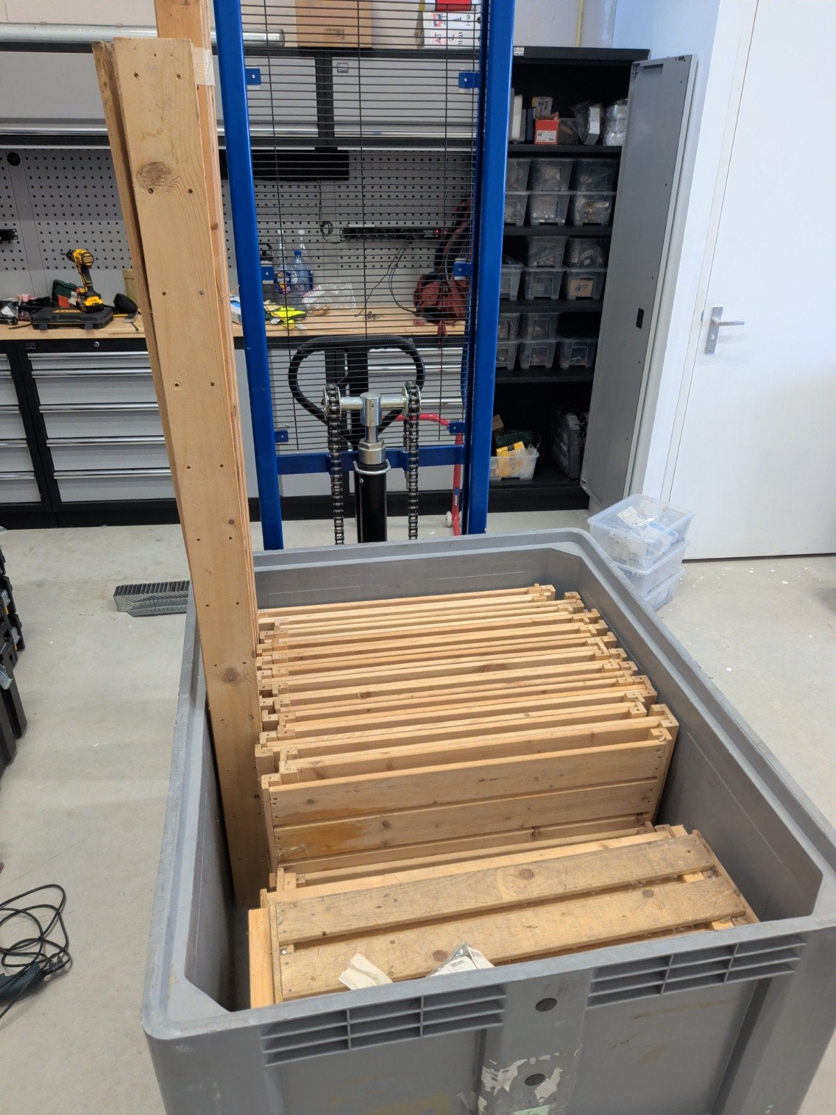 IKEA Stellingkast onderdelen - Houten planken, Ophalen, Gebruikt