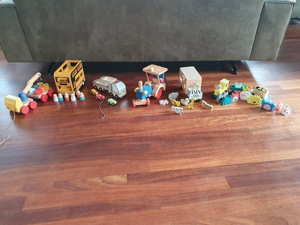   HOUTEN SPEELGOED, Ophalen of Verzenden, Gebruikt
