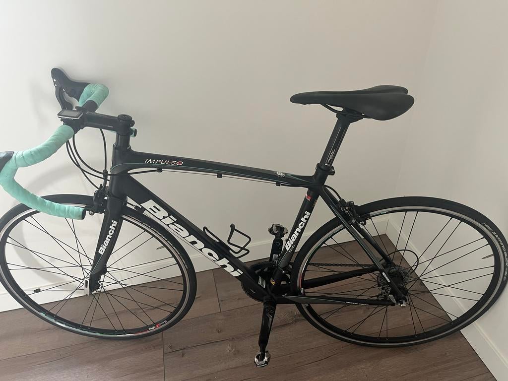 Bianchi Impulso racefiets - Zo goed als nieuw, Fietsen en Brommers, Fietsen | Racefietsen, 28 inch, Aluminium, Zo goed als nieuw