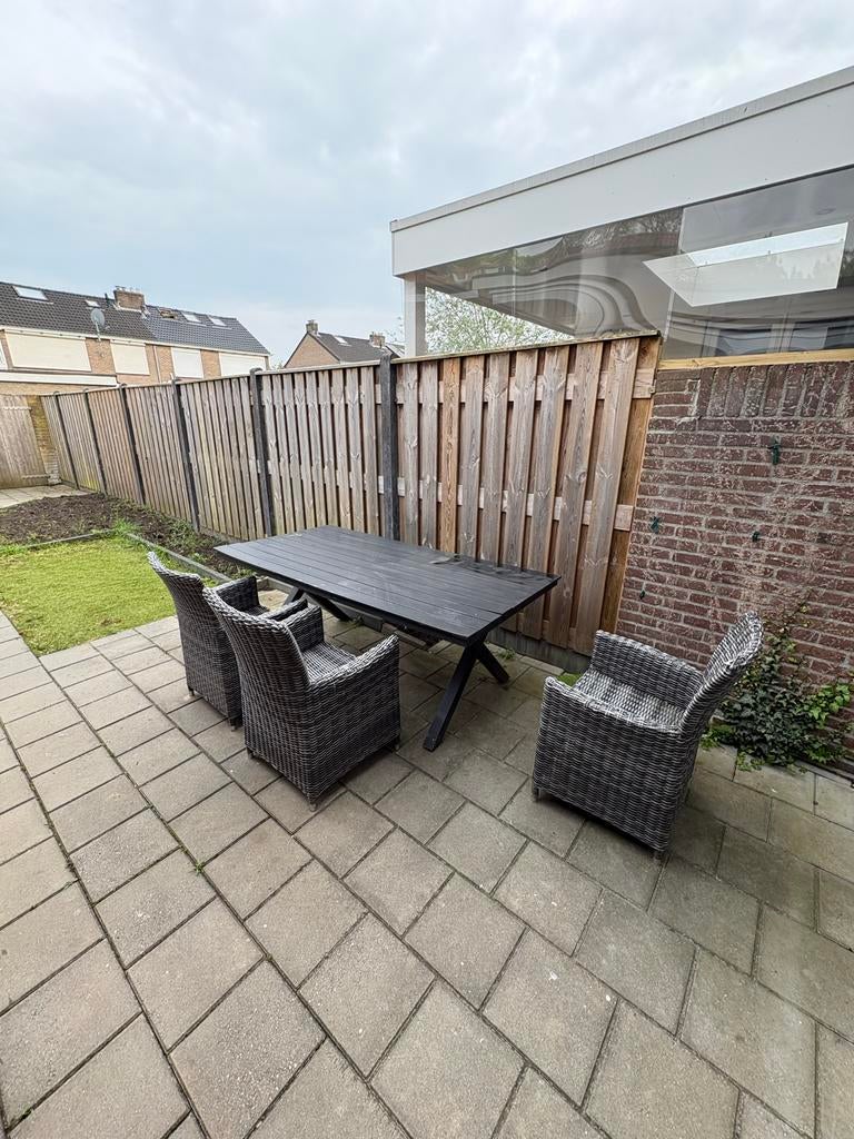tuinset GRATIS AFHALEN, Tuin en Terras, Tuinsets en Loungesets, Ophalen, Gebruikt, Eettafel, 3 zitplaatsen