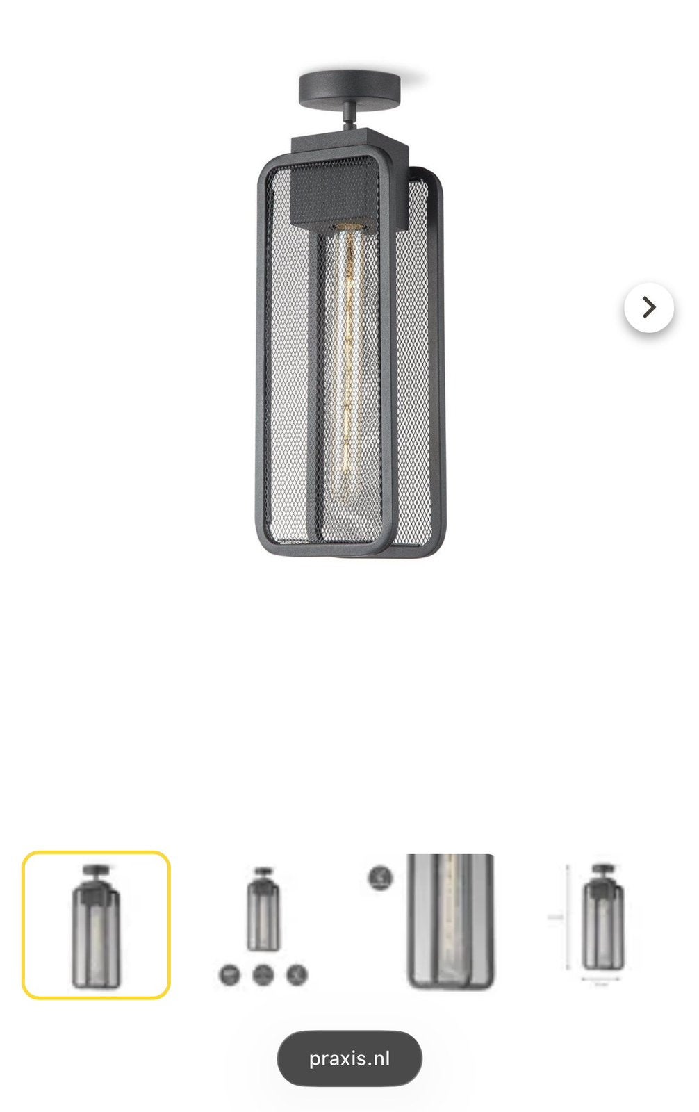 2x Home Sweet Home Moderne Led Plafondlamp Weave - Zwart, Ophalen, Zwart, E27 (groot), Zo goed als nieuw