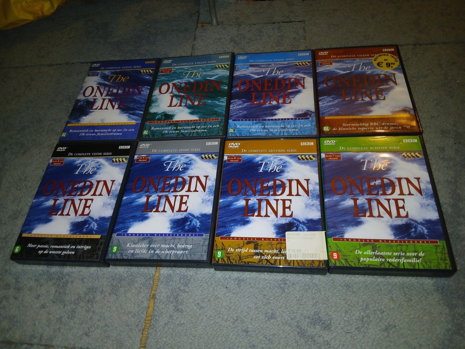 The Onedin Line - Complete Serie (8 DVD's), Nederlands, Ophalen of Verzenden, Complete serie, Gebruikt