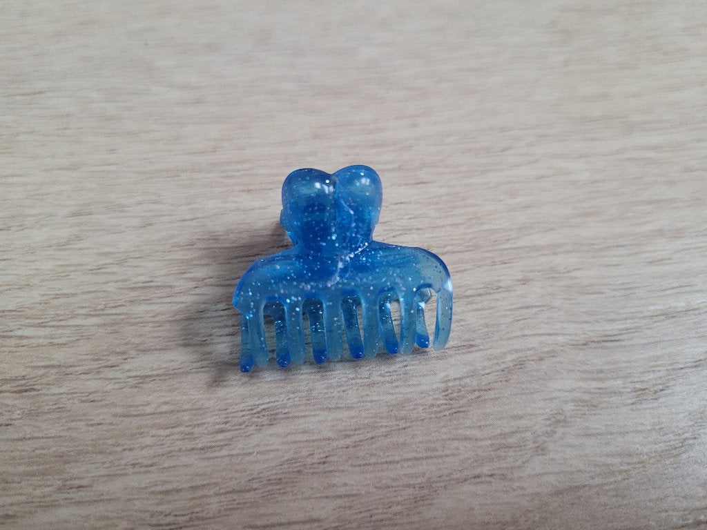 Blauw haarklemmetje ~ SJ2915, Ophalen of Verzenden, Gebruikt