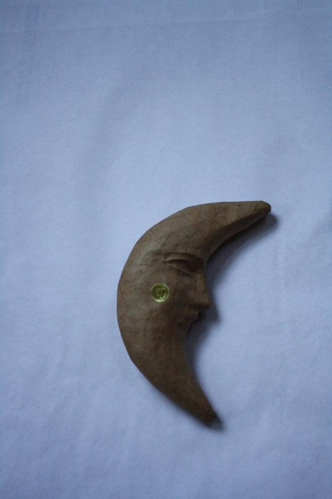 1 stuks ecoshape maan 15cm, Ophalen of Verzenden, Nieuw, Papier of Karton, Knutselmateriaal