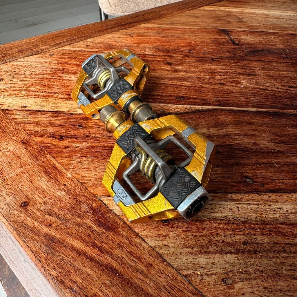 Crankbrothers Candy 11, Crankstel of Pedalen, Gebruikt, Gravelbike, Titanium