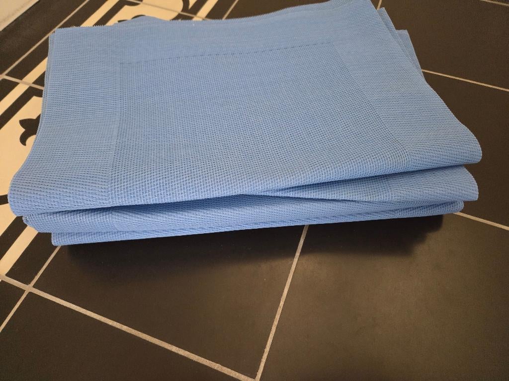 Place mat blauw, Ophalen of Verzenden, Zo goed als nieuw, Blauw, Placemat