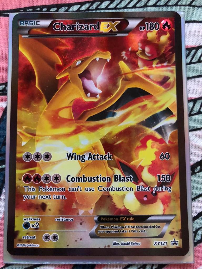 Charizard promo, Hobby en Vrije tijd, Verzamelkaartspellen | Pokémon, Ophalen of Verzenden, Zo goed als nieuw