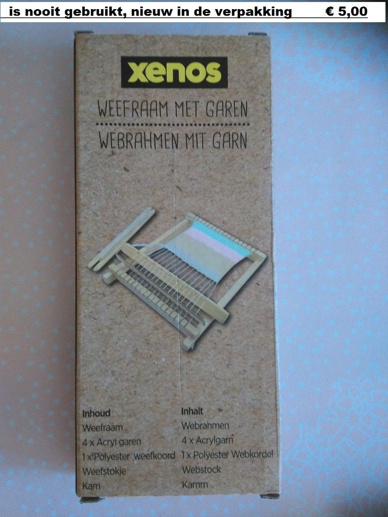 weefraam, ongebruikt, Ophalen, Nieuw, Knutselwerk