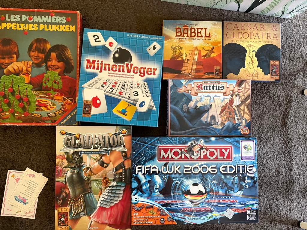 Heel veel mooie bordspellen, Hobby en Vrije tijd, Gezelschapsspellen | Bordspellen, Ophalen of Verzenden, Zo goed als nieuw