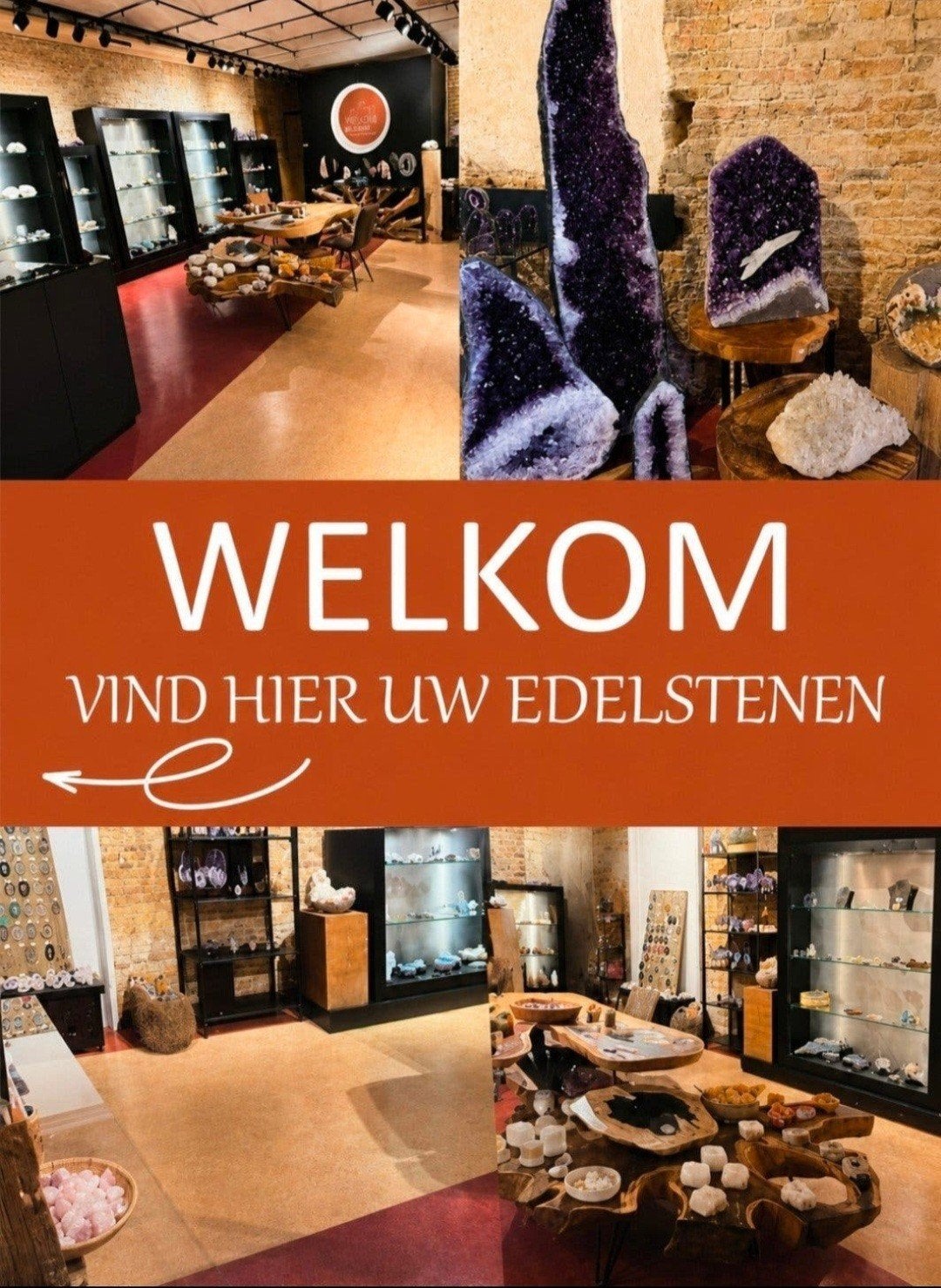 Edelstenen mineralen Sneekweek, Ophalen, Nieuw
