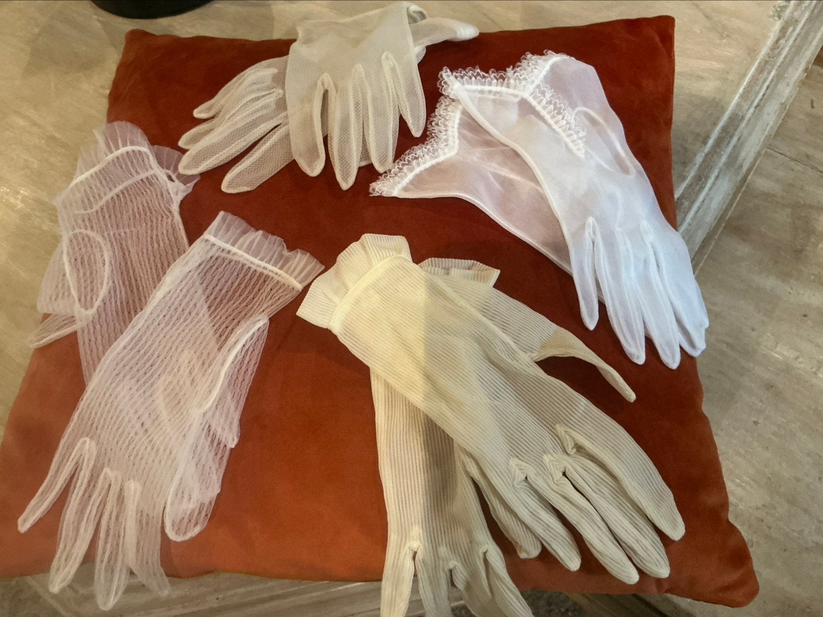 Antieke Franse hand schoentjes, Antiek en Kunst, Ophalen of Verzenden