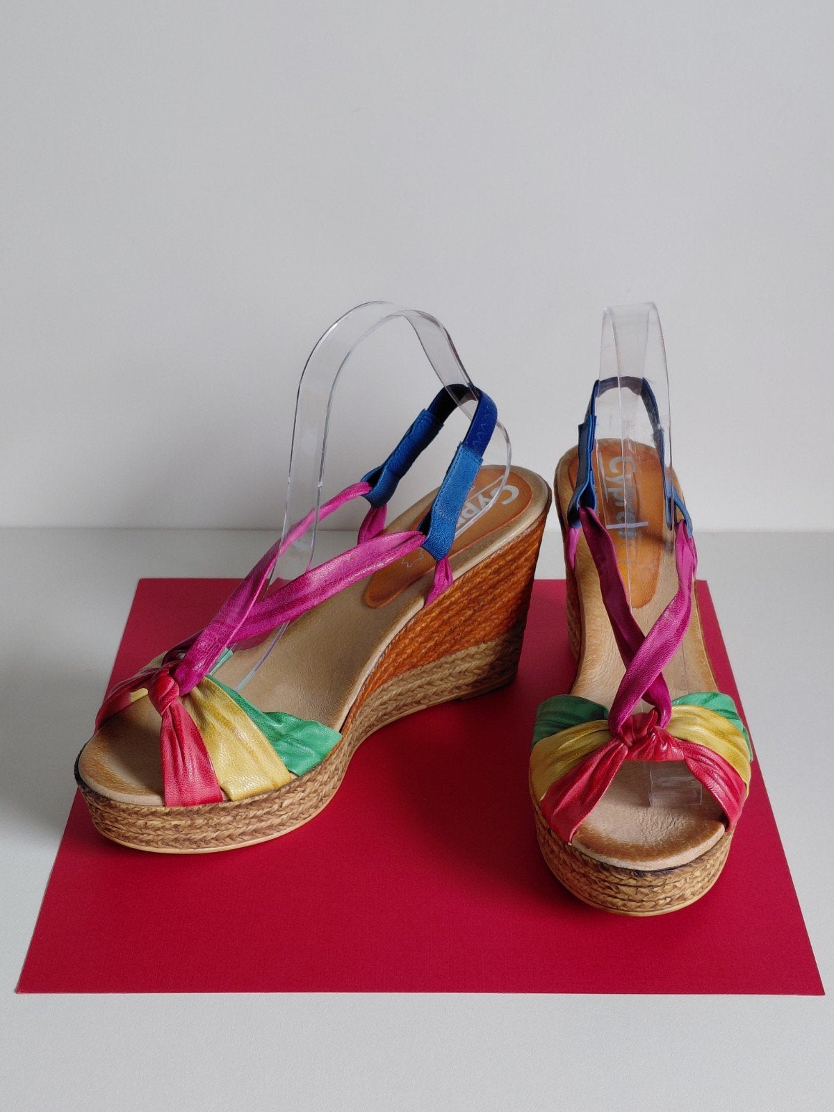 Leuke leren Cypres sandalen 41, Overige kleuren, Cypres, Zo goed als nieuw, Sandalen of Muiltjes