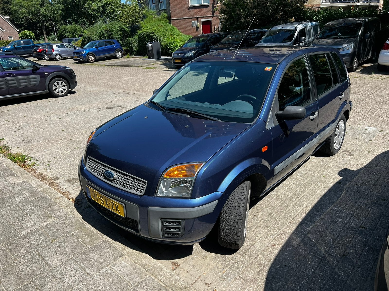 Ford Fusion 1.4 16V 2006 Blauw, Voorwielaandrijving, 40 €/maand, Blauw, Origineel Nederlands