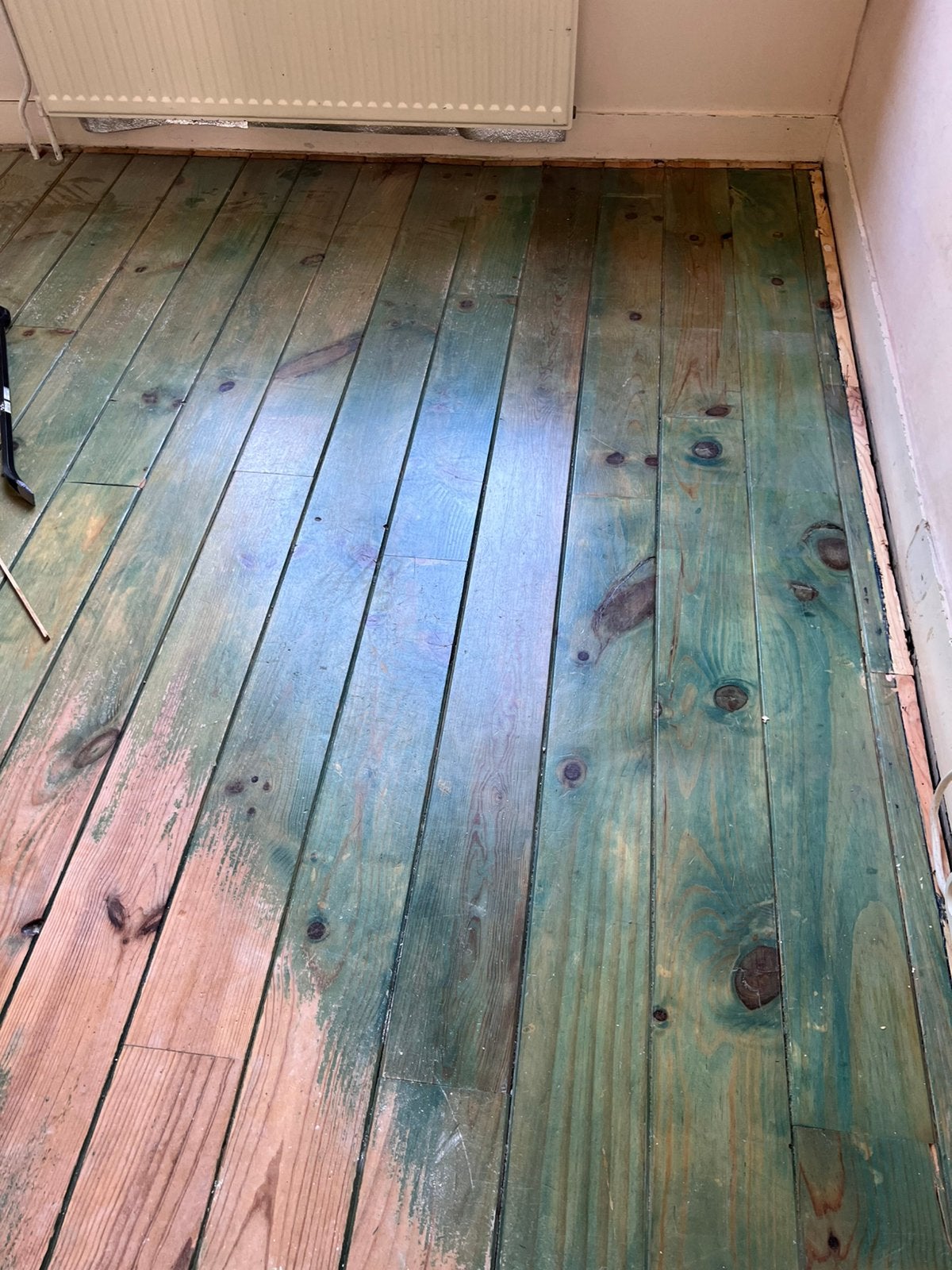 Mooie grenenhouten planken, Ophalen, Gebruikt, Vloerdelen of -planken, 10 m² of meer