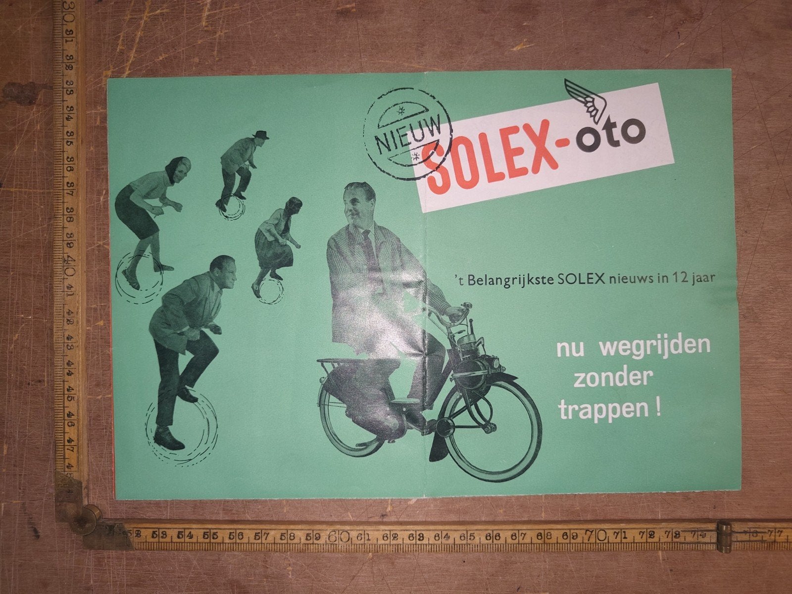 Folder Solex vol-otomatische koppeling, Ophalen of Verzenden