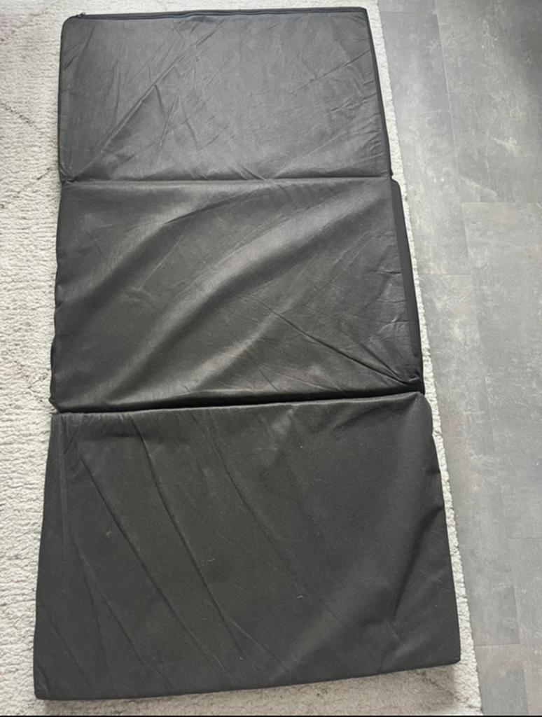 Happybed opvouwbaar campingbed matras 60x120cm, 6cm dik, Ophalen of Verzenden, Gebruikt, Reisbedje