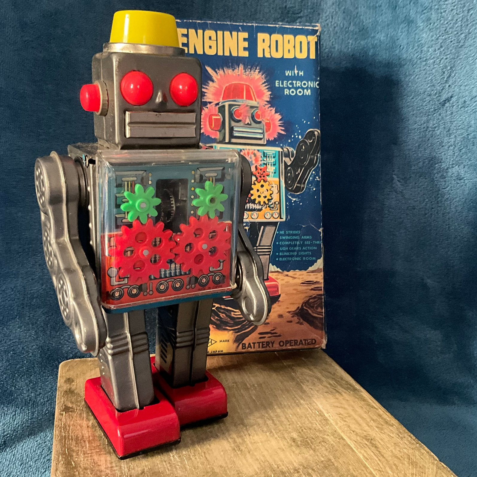 Antieke engine robot van Horikawa. In originele doos., Ophalen of Verzenden