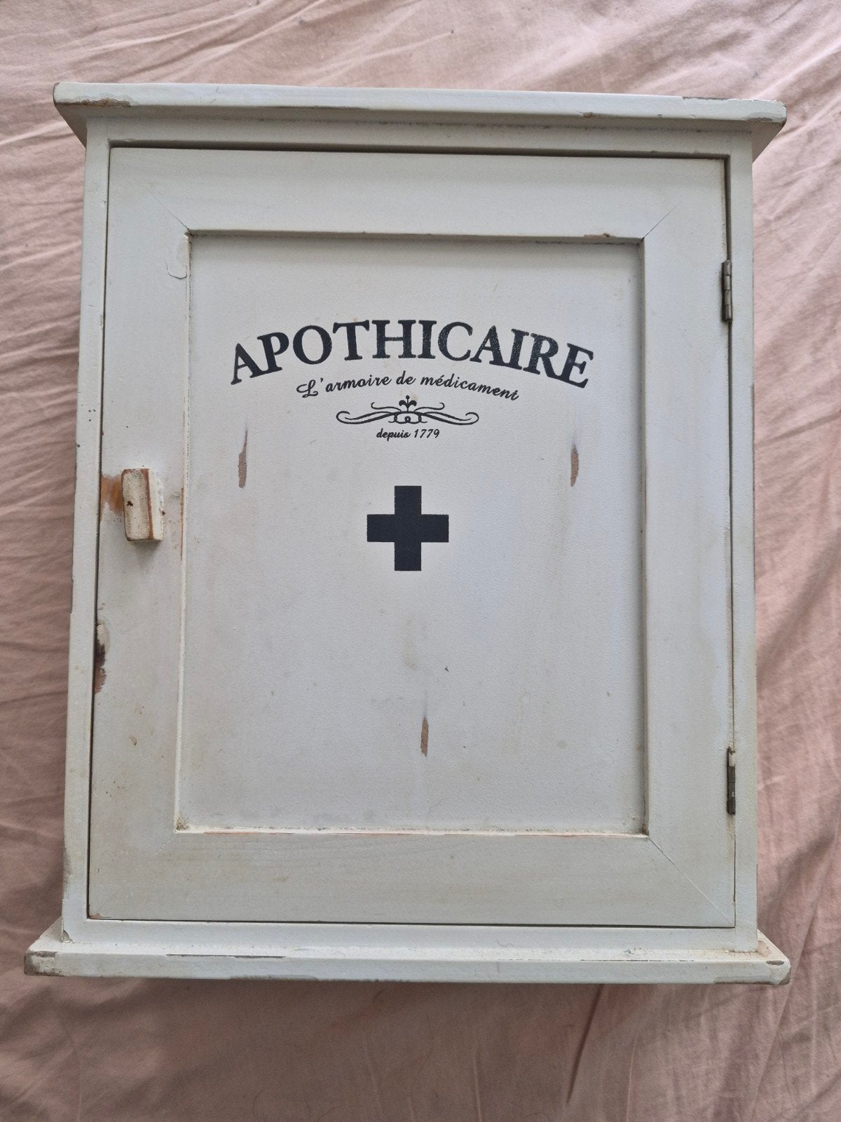 Vintage apotheker kastje, Ophalen