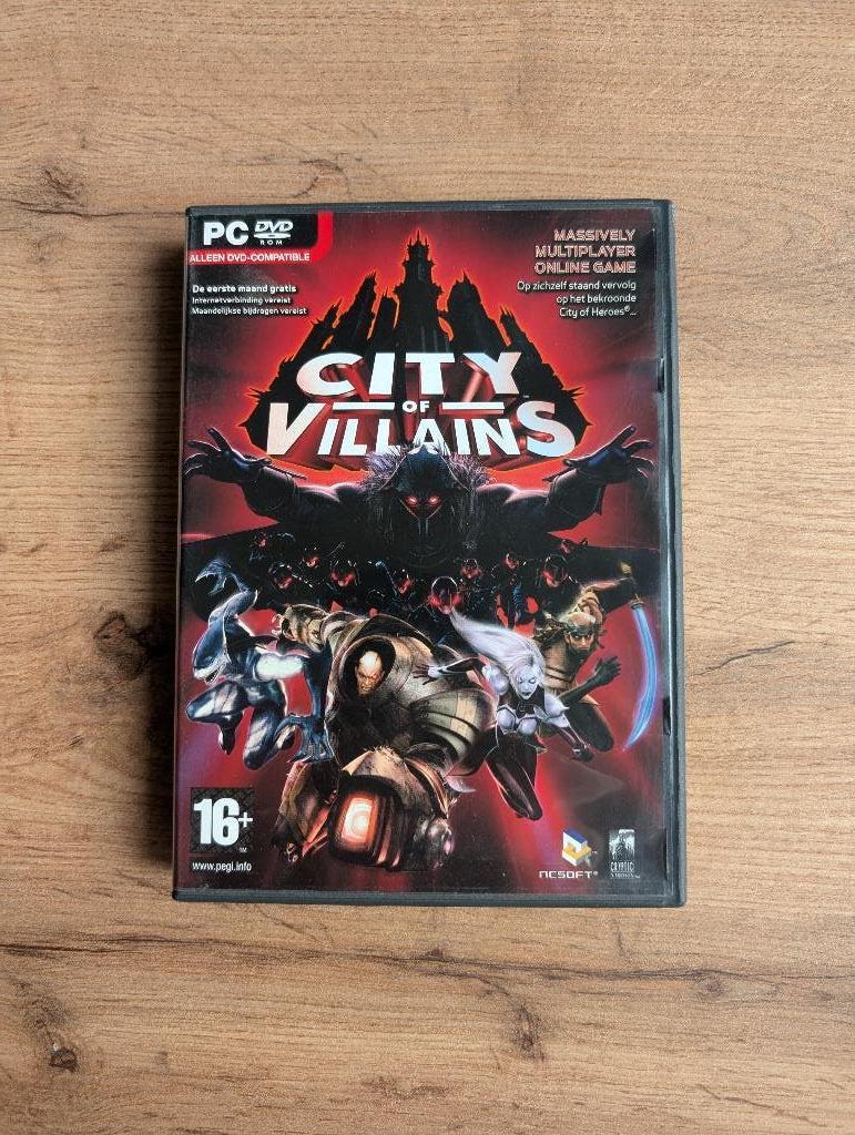 City of villians PC CD-rom, 1 speler, Ophalen of Verzenden, Zo goed als nieuw, Vanaf 3 jaar