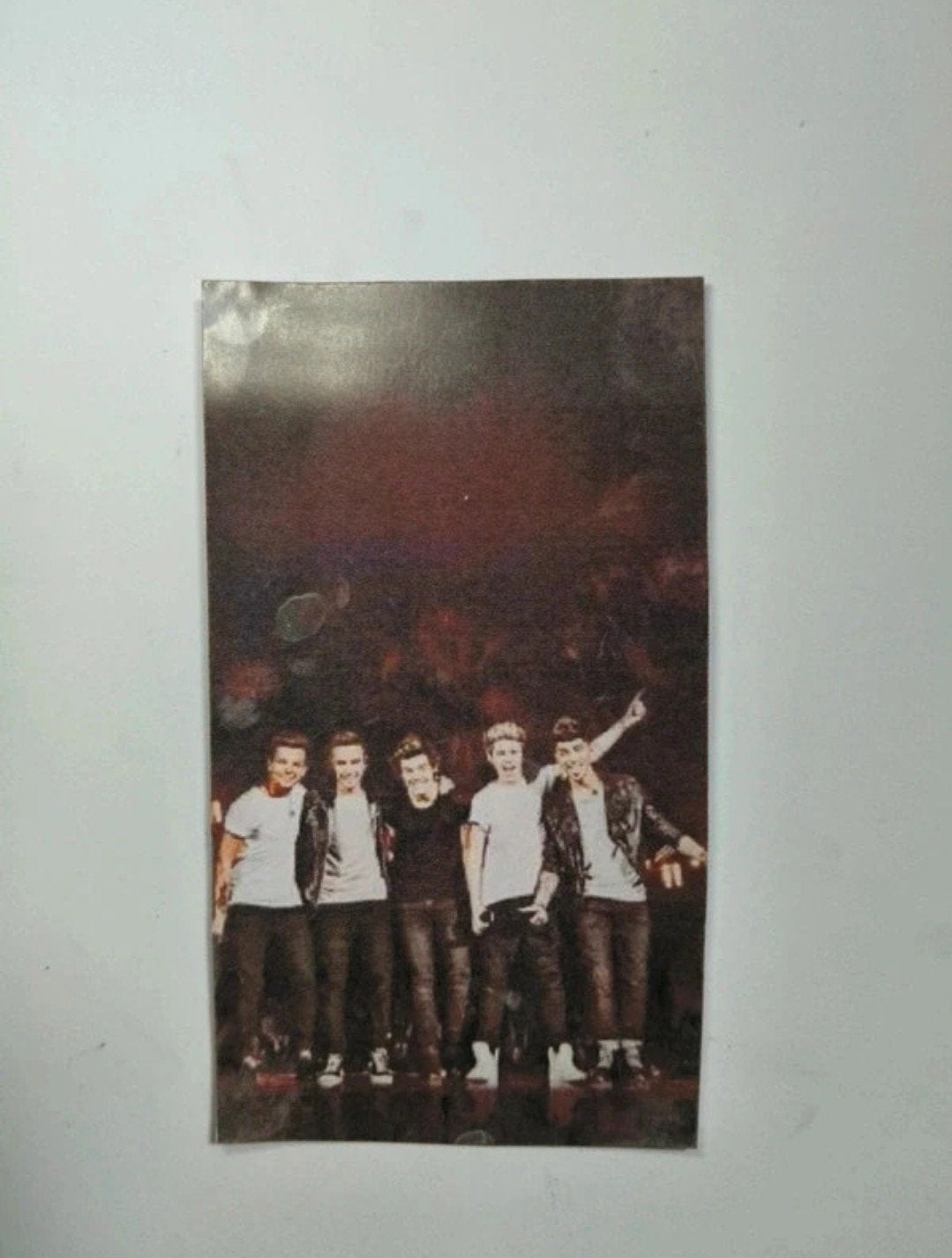 One Direction fotokaartjes - Set van 4, A4 of kleiner, Ophalen of Verzenden, Muziek, Rechthoekig Staand