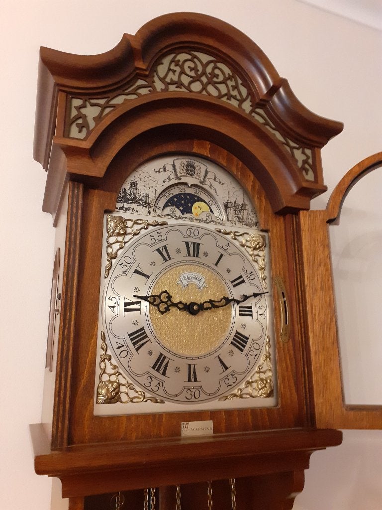Warmink (WUBA) regulateur wandklok, Ophalen
